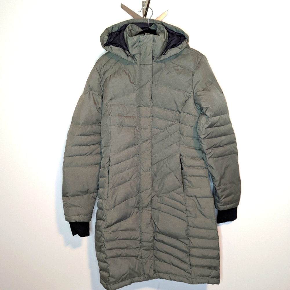 Basin + Range Duck Down Longline Puffer Coat